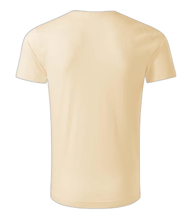Organic T-Shirt Männer mandel S