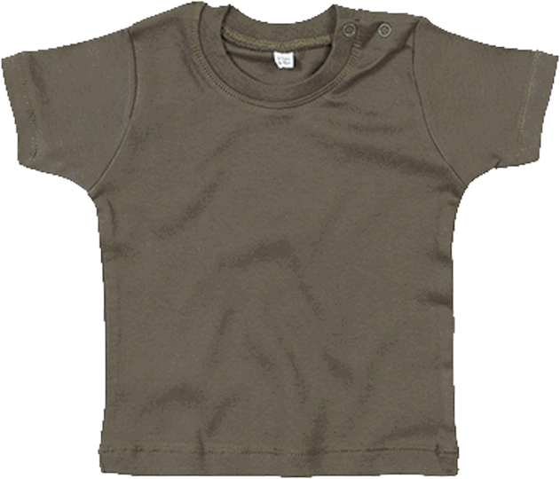 Gestaltbares Baby T-Shirt Camouflage Green 18-24 Monate