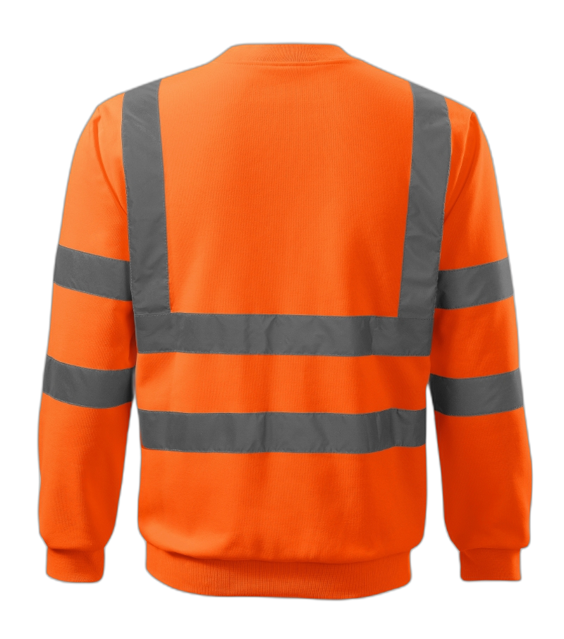 HV Essential Sweatshirt unisex fluoreszierendes orange 2XL