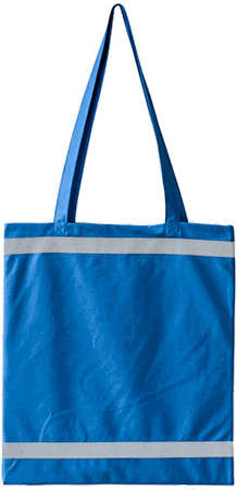 Reflektierende Einkaufstasche Blue