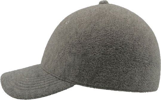 Polar Fleece Baseball Cap Grey L/XL