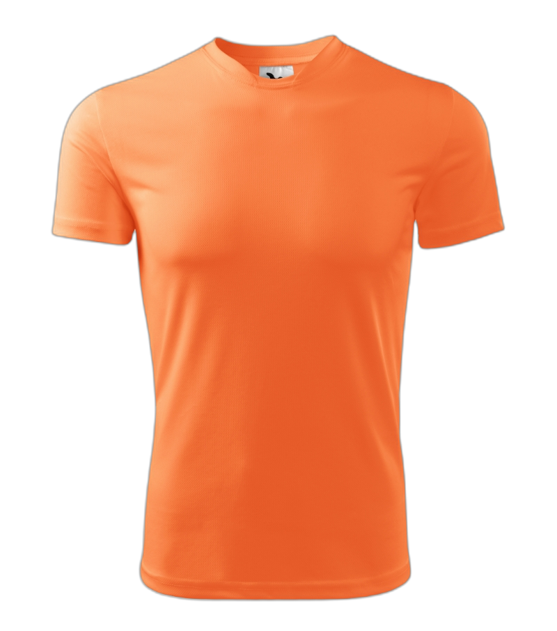 Fantasy T-Shirt Männer neon mandarine XL