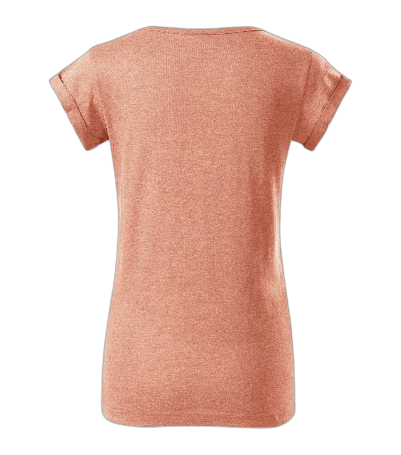 Fusion T-Shirt Frauen sunset melliert XL