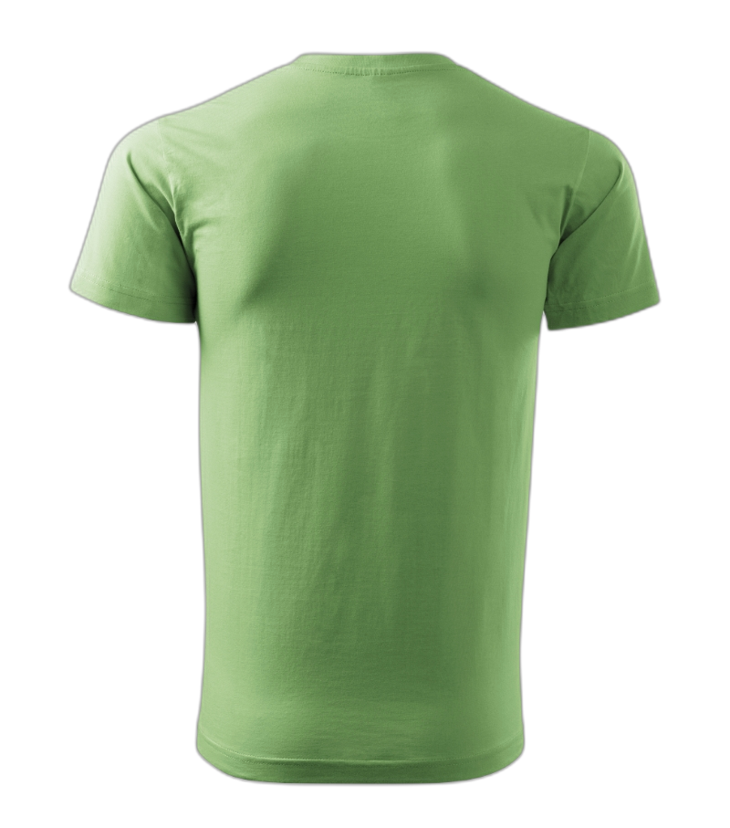 Basic T-Shirt Männer erbsengrün 4XL